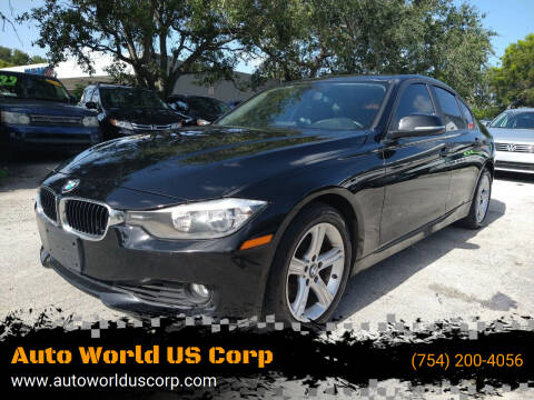 2012 BMW 3 Series for sale at Auto World US Corp in Plantation FL