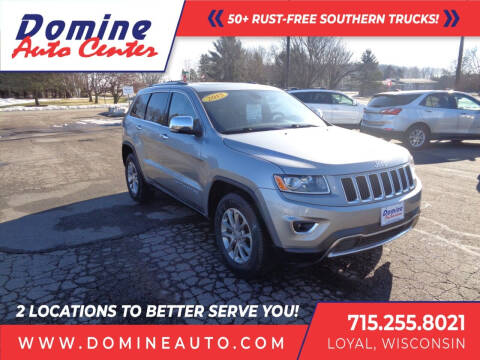 2015 Jeep Grand Cherokee for sale at Domine Auto Center in Loyal WI