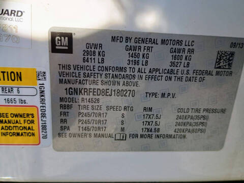 2014 Chevrolet Traverse LS