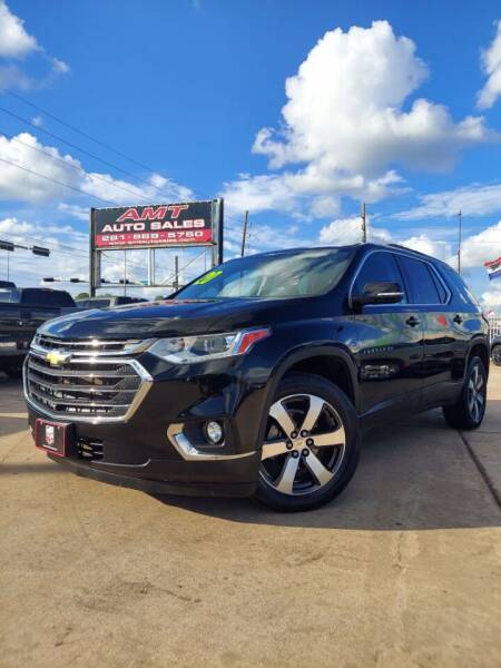 2020 Chevrolet Traverse for sale at AMT AUTO SALES LLC in Houston TX