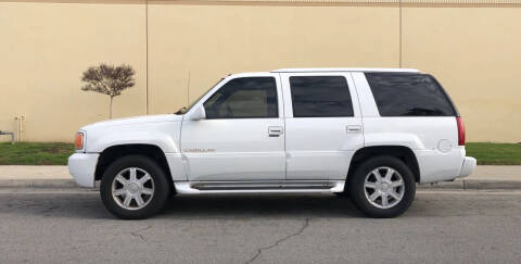 2000 Cadillac Escalade for sale at HIGH-LINE MOTOR SPORTS in Brea CA