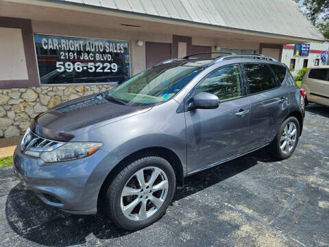 2013 Nissan Murano for sale at CAR-RIGHT AUTO SALES INC in Naples FL