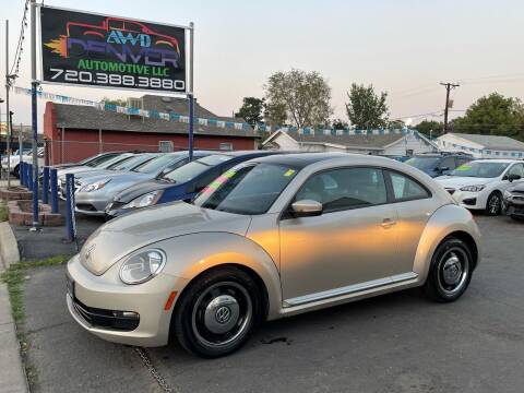 2013 Volkswagen Beetle for sale at AWD Denver Automotive LLC in Englewood CO