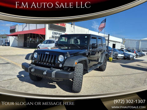 2017 Jeep Wrangler Unlimited Sport S