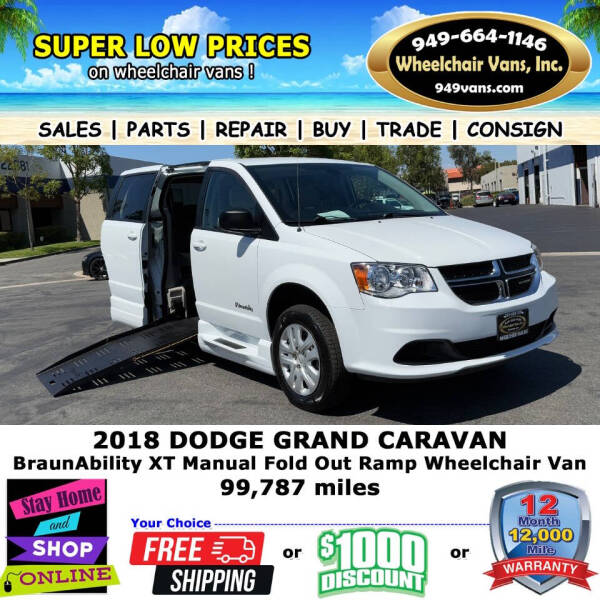 2018 Dodge Grand Caravan SE