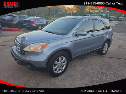 2009 Honda CR-V for sale at CRAIGE MOTOR CO in Durham NC