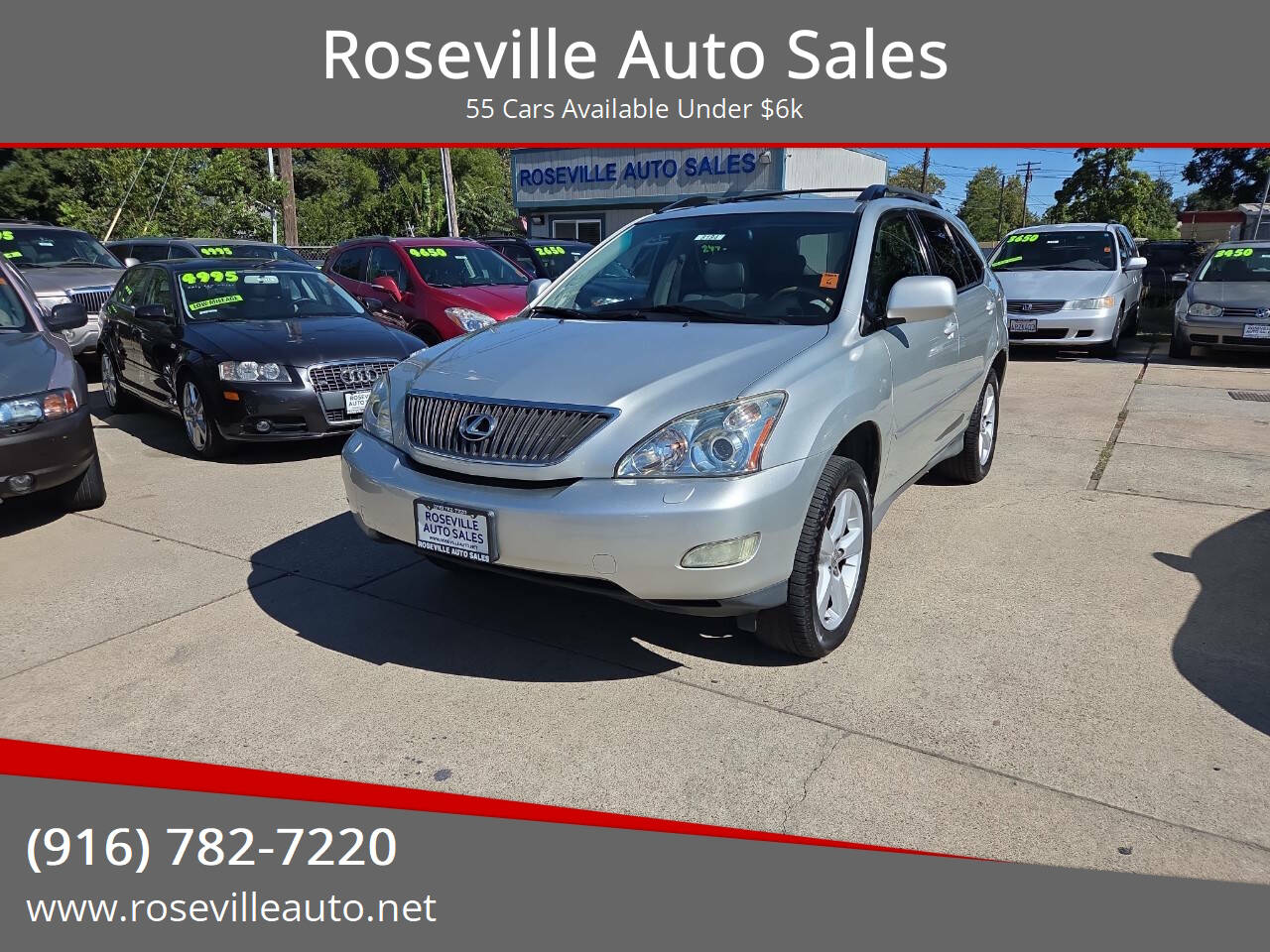 Silver 2007 Lexus RX SUV / Crossover Front-Wheel Drive 5-Speed Automatic