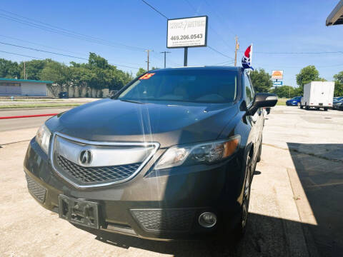 2015 Acura RDX for sale at Shock Motors in Garland TX