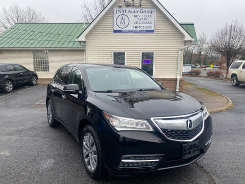 2015 Acura MDX for sale at JNM Auto Group in Warrenton VA