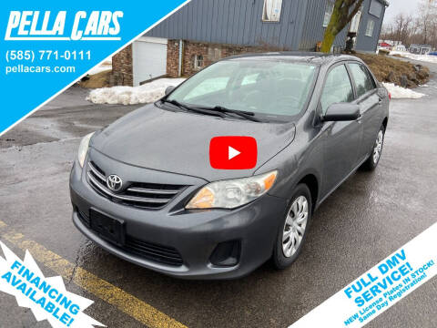 2013 Toyota Corolla for sale at Pella Cars LLC in Brockport NY