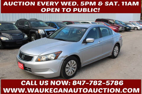 2010 Honda Accord for sale at Waukegan Auto Auction in Waukegan IL