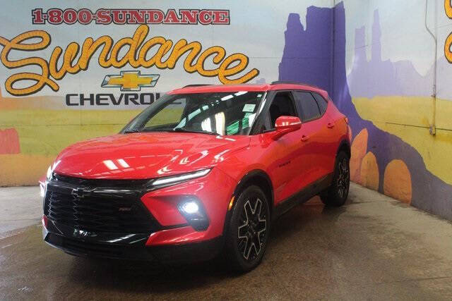 Used 2023 Chevrolet Blazer RS with VIN 3GNKBKRS8PS137149 for sale in Grand Ledge, MI