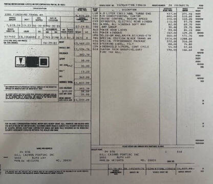 1981 Pontiac Firebird Trans Am