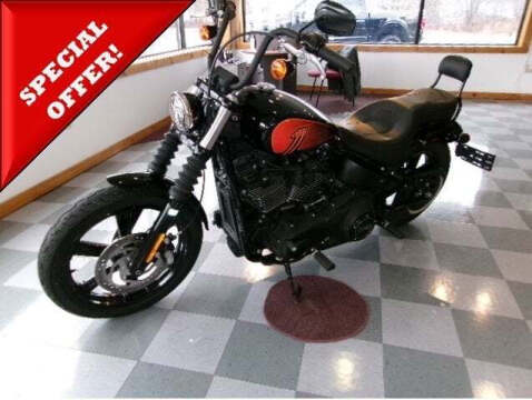 2022 Harley Davidson Street Bob 114 for sale at SCHURMAN MOTOR COMPANY in Lancaster NH