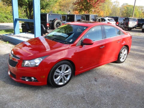 2013 Chevrolet Cruze for sale at PENDLETON PIKE AUTO SALES in Ingalls IN