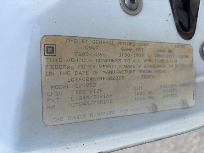 1994 GMC Sierra 2500