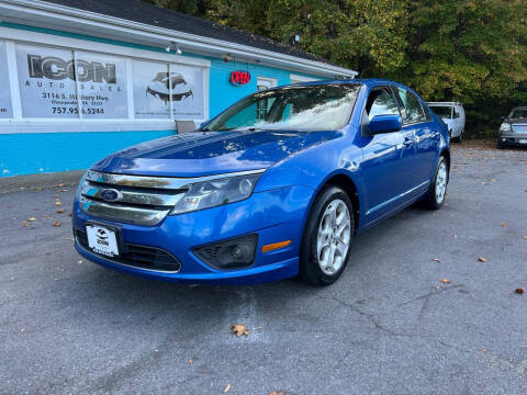 2011 Ford Fusion for sale at ICON AUTO SALES in Chesapeake VA