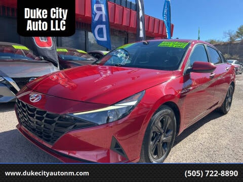 2021 Hyundai Elantra for sale at Duke City Auto LLC in Gallup NM