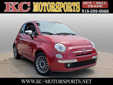 2012 FIAT 500c for sale at KC MOTORSPORTS in Tulsa OK