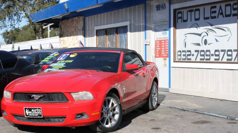 2010 Ford Mustang for sale at AUTO LEADS in Pasadena TX