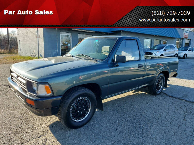1992 Toyota Pickup for sale at Par Auto Sales in Granite Falls NC