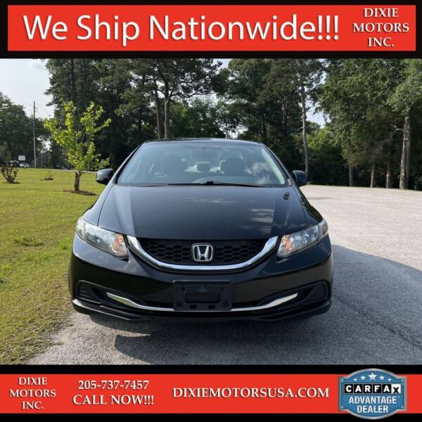 2013 Honda Civic for sale at Dixie Motors Inc. in Northport AL