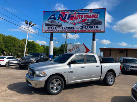 2013 RAM Ram Pickup 1500 for sale at ANF AUTO FINANCE in Houston TX