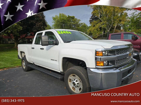 2019 Chevrolet Silverado 2500HD for sale at Mancuso Country Auto in Batavia NY