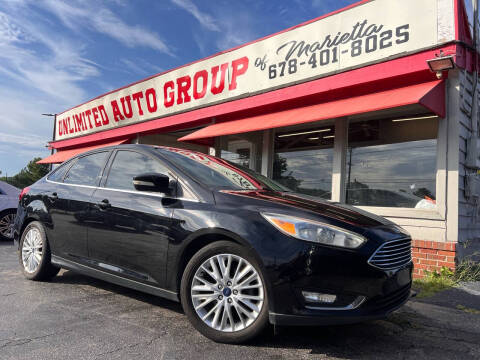 2018 Ford Focus for sale at Unlimited Auto Group of Marietta in Marietta GA