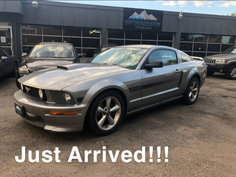 2009 Ford Mustang for sale at Rocky Mountain Motors LTD in Englewood CO