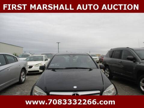 2010 Mercedes-Benz C-Class for sale at First Marshall Auto Auction in Harvey IL