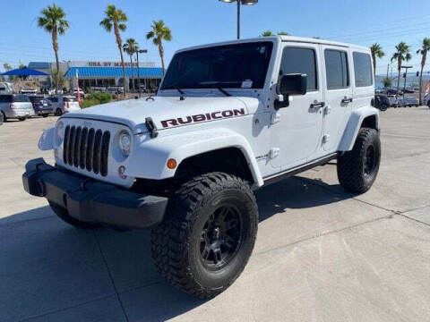2017 Jeep Wrangler Unlimited for sale at Martin Swanty's Paradise Auto in Lake Havasu City AZ