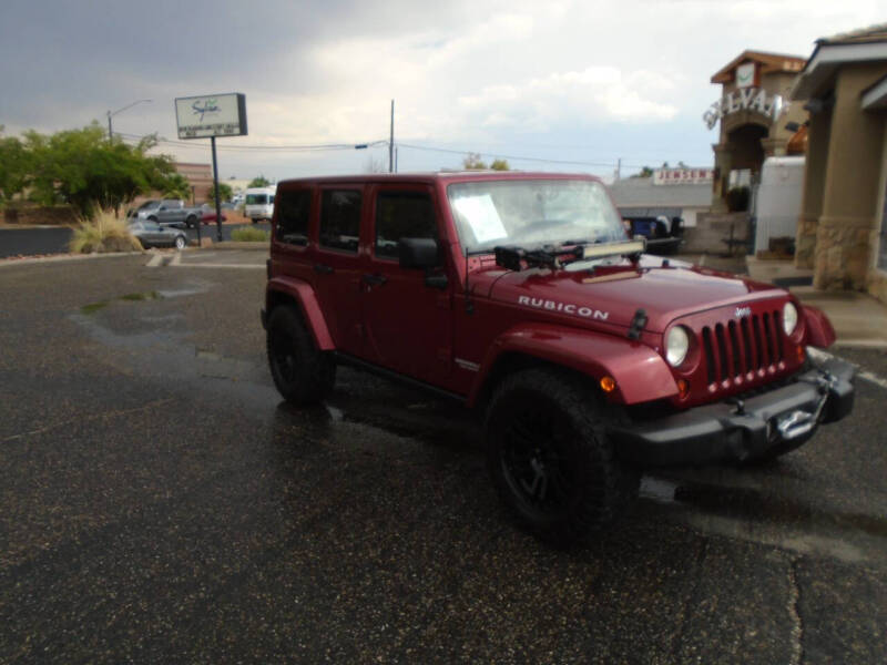 2012 Jeep Wrangler Unlimited for sale at Team D Auto Sales in Saint George UT