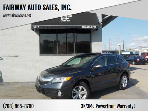 2014 Acura RDX for sale at FAIRWAY AUTO SALES, INC. in Melrose Park IL