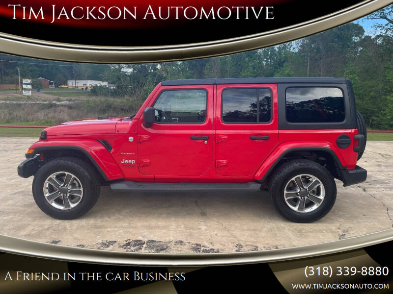 2020 Jeep Wrangler Unlimited for sale at Tim Jackson Automotive Jena in Jena LA