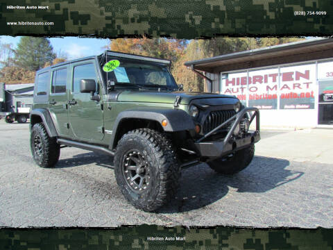 2007 Jeep Wrangler Unlimited for sale at Hibriten Auto Mart in Lenoir NC