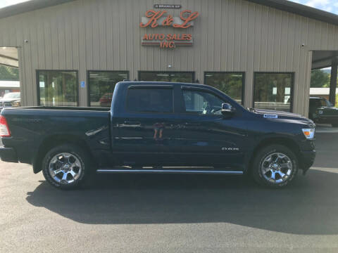 2022 RAM 1500 for sale at K & L AUTO SALES, INC in Mill Hall PA