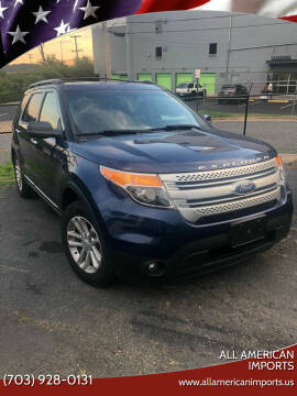 2012 Ford Explorer for sale at All American Imports in Alexandria VA