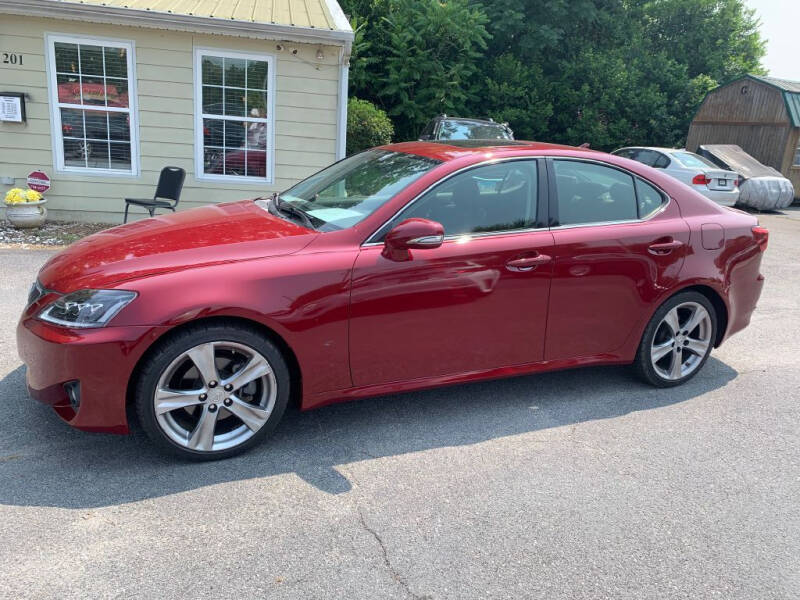 2012 Lexus IS 250 for sale at JM AUTO SALES LLC in West Columbia SC