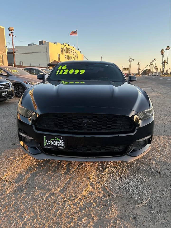 Black 2016 Ford Mustang EcoBoost EcoBoost 2dr Fastback 2