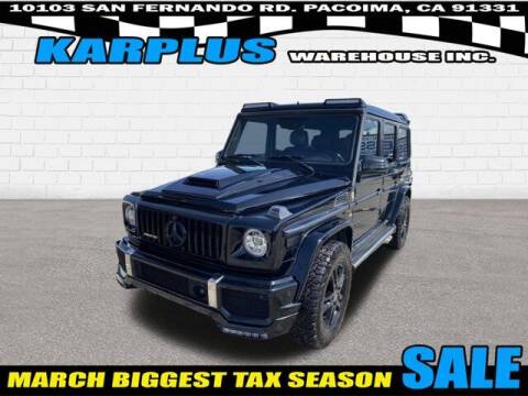 2005 Mercedes-Benz G-Class for sale at Karplus Warehouse in Pacoima CA