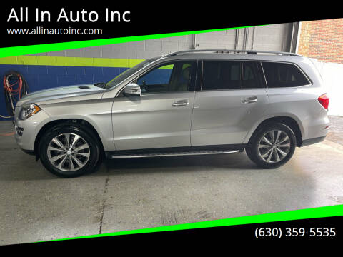2014 Mercedes-Benz GL-Class for sale at All In Auto Inc in Palatine IL