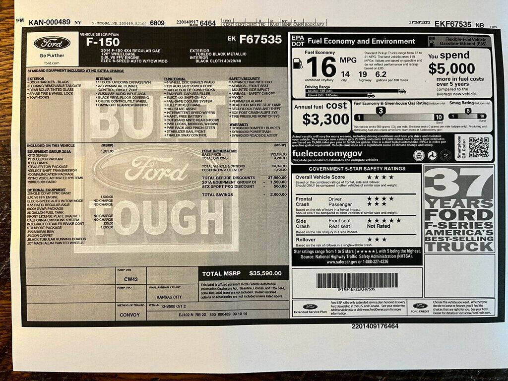 2014 Ford F-150 64
