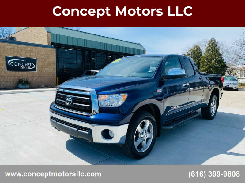 2013 Toyota Tundra for sale at Concept Motors LLC in Holland MI