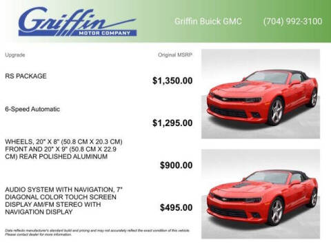 2015 Chevrolet Camaro SS