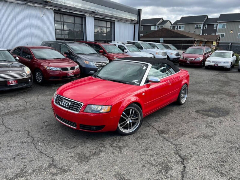 2005 Audi S4 for sale at Apex Motors Parkland in Tacoma WA