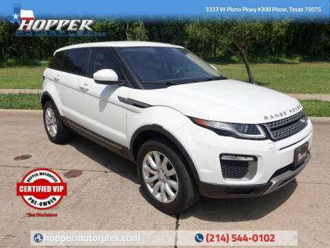 2017 Land Rover Range Rover Evoque for sale at HOPPER MOTORPLEX in Plano TX