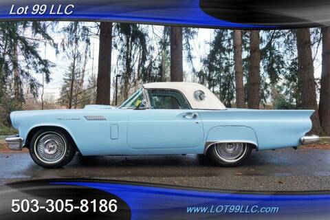 1957 Ford Thunderbird for sale at LOT 99 LLC in Milwaukie OR