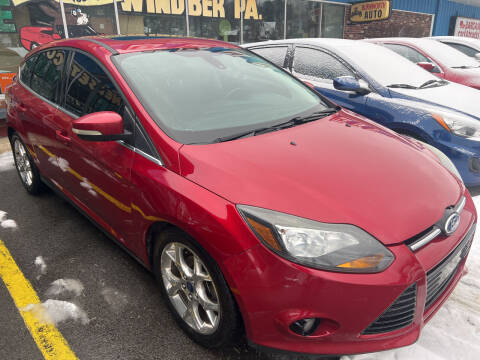2012 Ford Focus for sale at BURNWORTH AUTO INC in Windber PA