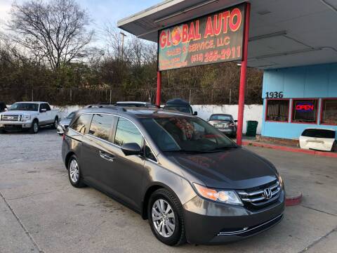2015 Honda Odyssey for sale at Global Auto Sales and Service in Nashville TN
